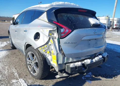 2017 Nissan Murano Platinum z USA, uszkodzony, nr VIN 5N1AZ2MH2HN127753